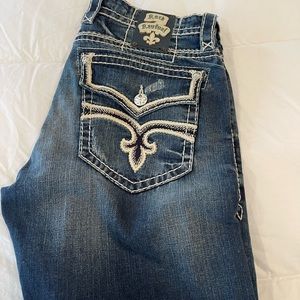 Stone washed Rock Revival Jeans